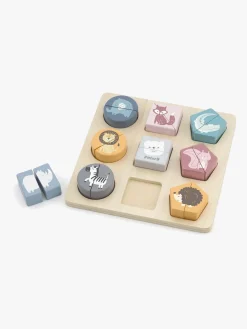 Spil & Puslespil|PolarB Træpuslespil Vilde Dyr