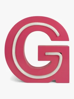 Børn POPP Lamper & Belysning-Bogstavslampe G, Lyserød