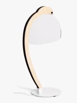 Lamper & Belysning|POPP OKI Bordlampe 3D Beige/Hvid