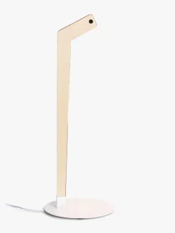 Lamper & Belysning|POPP SIGN Bordlampe 3D Beige/Hvid