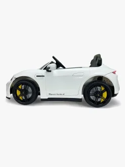 Elbiler & -Køretøjer|Injusa Porsche Taycan Elbil 6V, Hvid