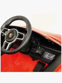 Elbiler & -Køretøjer|Injusa Porsche Taycan Elbil 6V, Hvid