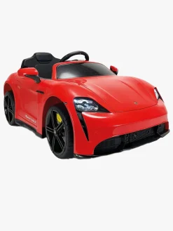 Elbiler & -Køretøjer|Injusa Porsche Taycan Elbil 12V, Rød