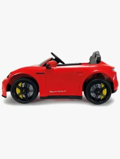 Elbiler & -Køretøjer|Injusa Porsche Taycan Elbil 12V, Rød