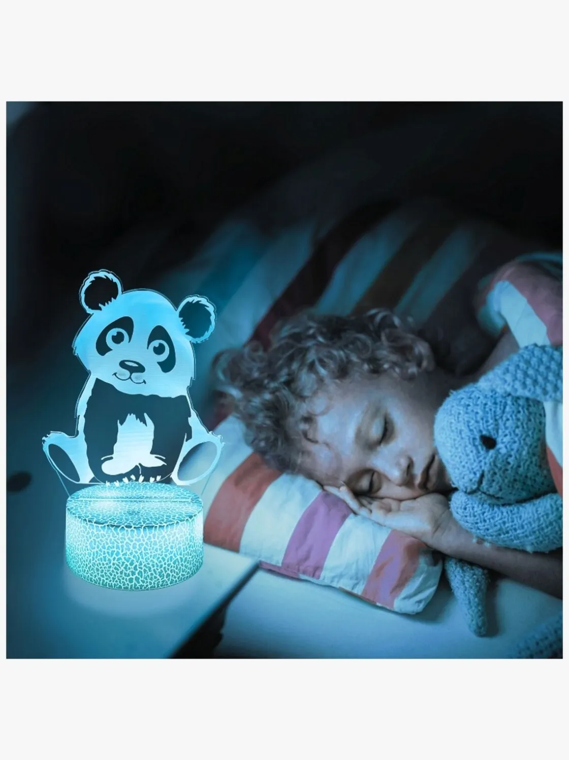Lamper & Belysning|Powerpal 3D Natlampe Panda