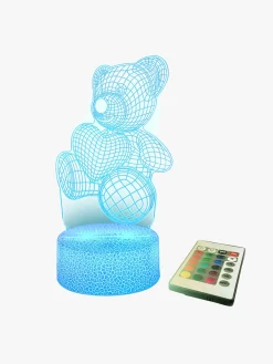 Børn Powerpal Lamper & Belysning-3D-Natlampe, Bjørn