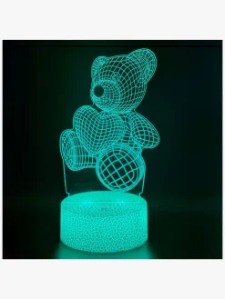 Børn Powerpal Lamper & Belysning-3D-Natlampe, Bjørn