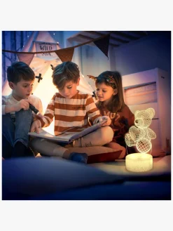 Børn Powerpal Lamper & Belysning-3D-Natlampe, Bjørn