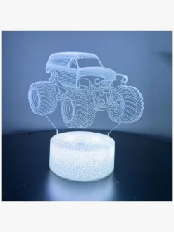 Børn Powerpal Lamper & Belysning-3D-Natlampe Monster Truck