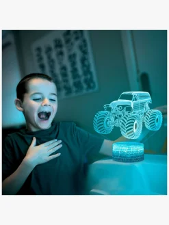 Børn Powerpal Lamper & Belysning-3D-Natlampe Monster Truck