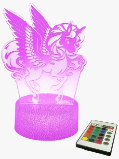 Lamper & Belysning|Powerpal Natlampe Enhjørning Hvid