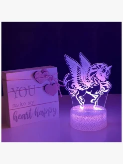 Lamper & Belysning|Powerpal Natlampe Enhjørning Hvid