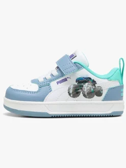 Sneakers|Puma Caven 2.0 Lo Hot Wheels AC+ Infant Sneakers, Cool Blue/White/Aquatic