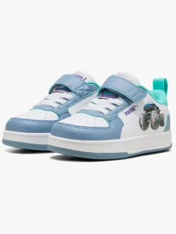 Sneakers|Puma Caven 2.0 Lo Hot Wheels AC+ Infant Sneakers, Cool Blue/White/Aquatic