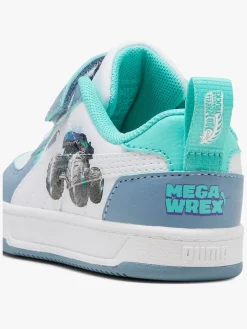 Sneakers|Puma Caven 2.0 Lo Hot Wheels AC+ Infant Sneakers, Cool Blue/White/Aquatic