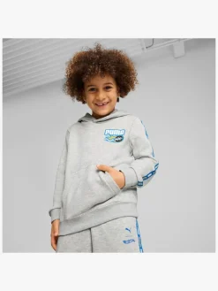 Børn Puma Overdele-Hot Wheels Hættetrøje, Grå