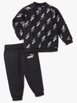 Underdele|Overdele|Puma Minicats Power AOP Sæt, Black