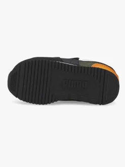 Sneakers|Puma R78 V Inf Sneakers, White/ Black/Vibrant Orange