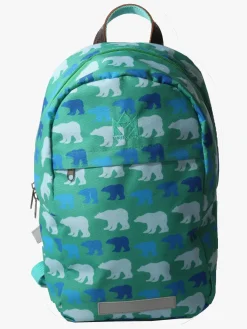 Tasker|PureNorway Pure Norway Rygsæk Isbjørn, Skolestartssæt, Grøn