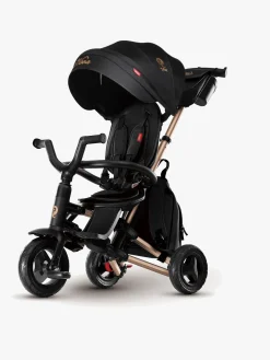 Qplay Cykler-Nova Golden 6-i-1 Sammenklappelig Trehjulet Cykel, Sort