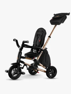 Qplay Cykler-Nova Golden 6-i-1 Sammenklappelig Trehjulet Cykel, Sort