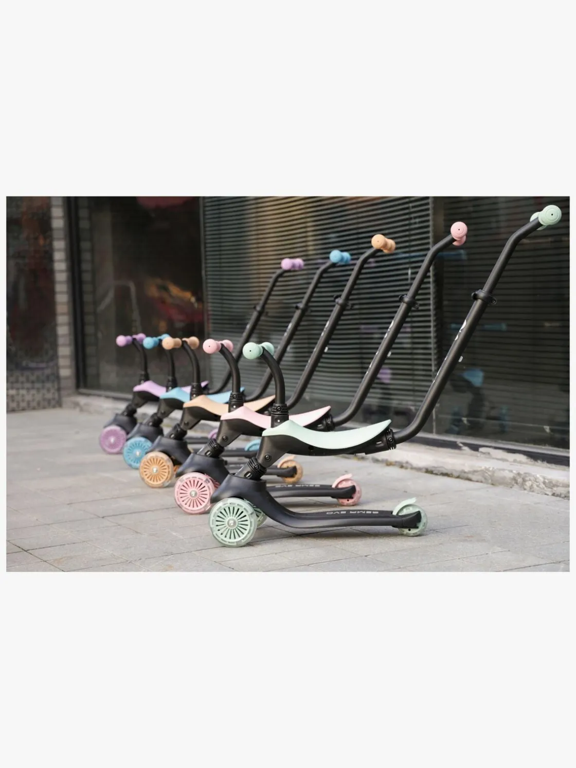 Løbehjul|Qplay Sema Evo 5-in-1 Trehjulet Løbehjul, Violet