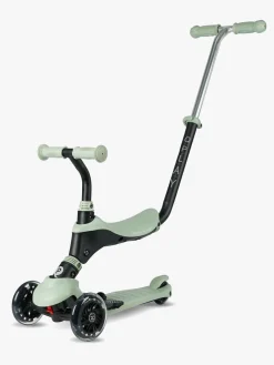 Løbehjul|Qplay Sema Pro 5-in-1 Trehjulet Løbehjul, Grøn