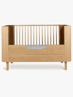 Børn Quax Børnesenge & Tilbehør-Yume Tremmeseng 70x140, Natural Ash