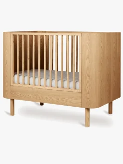 Børnesenge & Tilbehør|Quax Yume Tremmeseng 70x110, Natural Ash