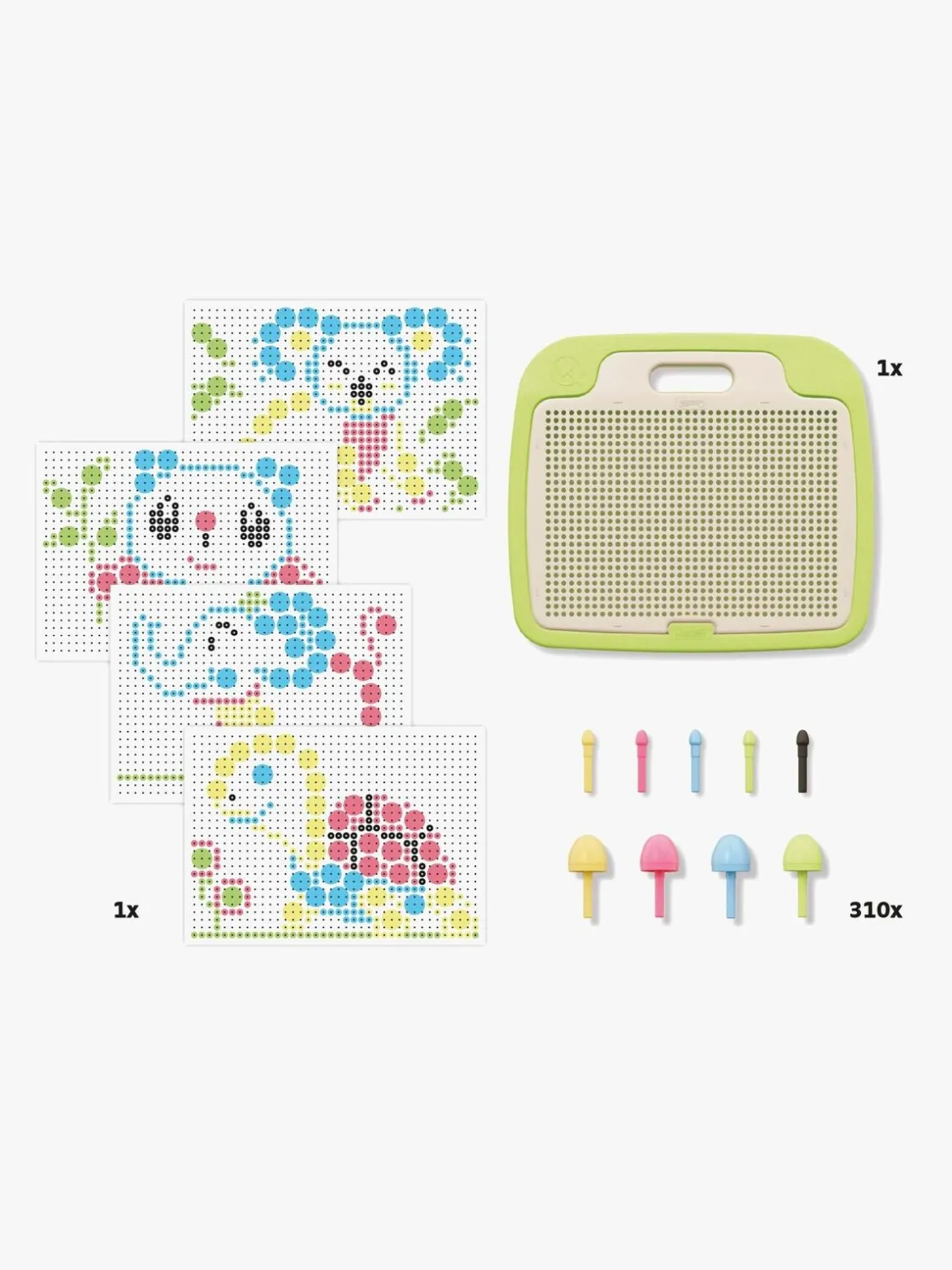 Kreativt Legetøj|Quercetti FANTACOLOR Pegart PLAY ECO+