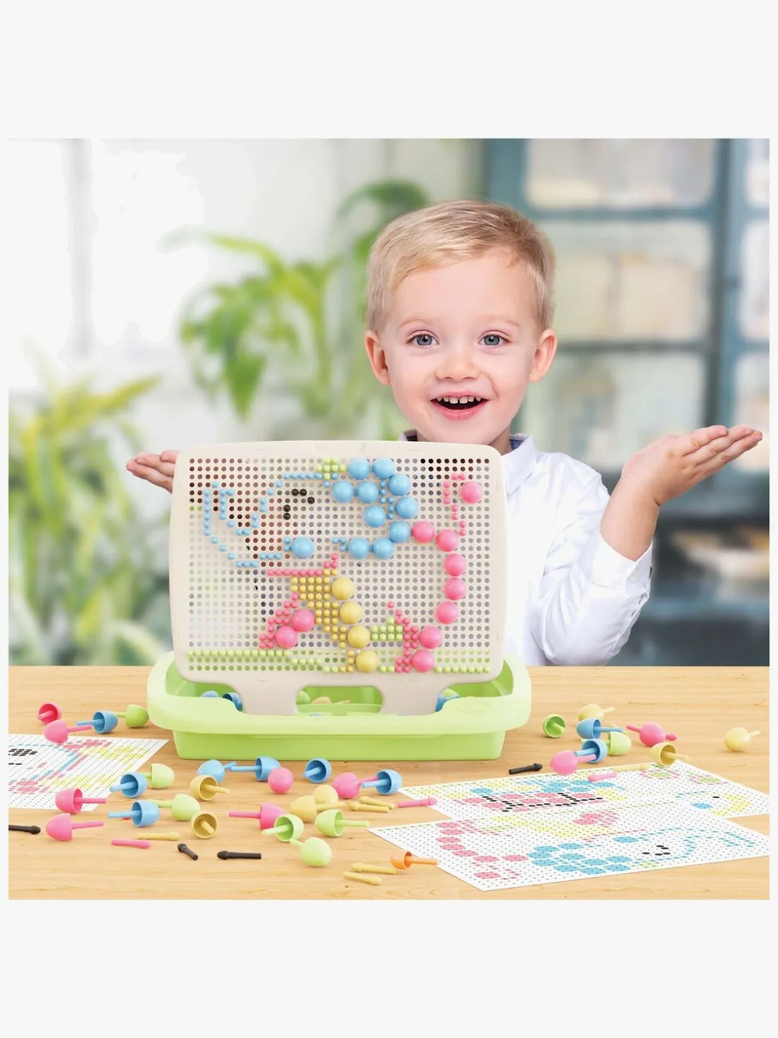 Kreativt Legetøj|Quercetti FANTACOLOR Pegart PLAY ECO+