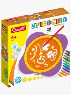 Kreativt Legetøj|Quercetti Spirogiro mandala Malesæt