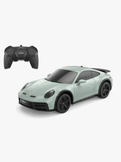 Fjernstyret|Rastar Porsche 911 Dakar Fjernstyret Bil 1:24, Grøn