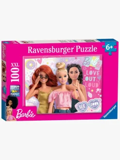 Spil & Puslespil|Ravensburger Barbie XXL Puslespil 100 Brikker