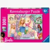 Spil & Puslespil|Ravensburger Barbie XXL Puslespil 100 Brikker