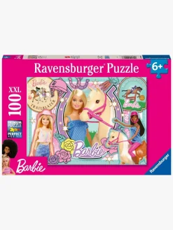 Spil & Puslespil|Ravensburger Barbie XXL Puslespil 100 Brikker