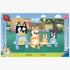 Spil & Puslespil|Ravensburger Bluey And Her Family Rammepuslespil 15 Brikker