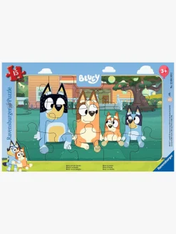 Spil & Puslespil|Ravensburger Bluey And Her Family Rammepuslespil 15 Brikker