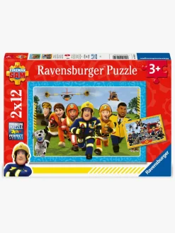 Spil & Puslespil|Ravensburger Brandmand Sam Puslespil 2x12 Brikker