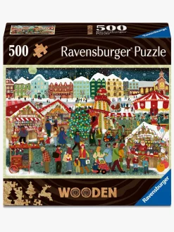 Spil & Puslespil|Ravensburger Christmas Træpuslespil 500 Brikker