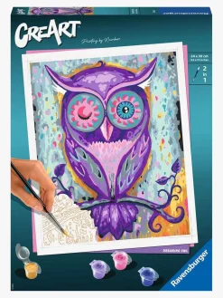 Ravensburger Kreativt Legetøj-CreArt Dreaming Owl