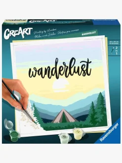 Ravensburger Kreativt Legetøj-CreArt Malesæt Wanderlust