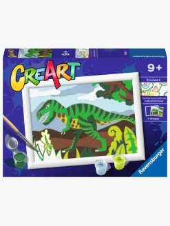 Kreativt Legetøj|Ravensburger CreArt Malesæt Roaming Dinosaur