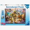 Ravensburger Spil & Puslespil-Dino Toys Come To Life XXL Puslespil 100 Brikker