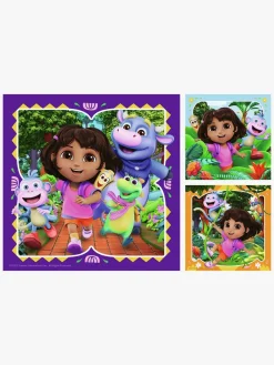 Spil & Puslespil|Ravensburger Dora Udforskeren Puslespil 3x49 Brikker