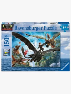 Spil & Puslespil|Ravensburger Dragons XXL Puslespil 150 Brikker