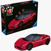 Spil & Puslespil|Ravensburger Ferrari SF90 Stradale 3D-puslespil 161 Brikker