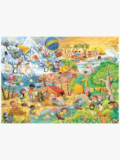Spil & Puslespil|Ravensburger Four Seasons Puslespil 100 Brikker