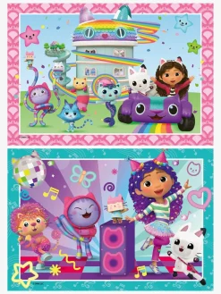 Spil & Puslespil|Ravensburger Gabby's Dollhouse Puslespil 2x24 Brikker