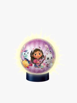 Spil & Puslespil|Ravensburger Gabby's Dollhouse 3D-puslespil Natlampe 72 Dele